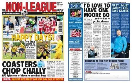 The Non-league Football Paper – October 13, 2019