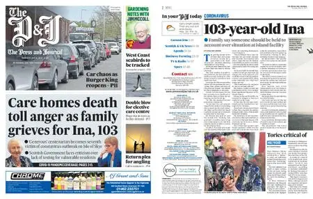 The Press and Journal Highlands and Islands – May 14, 2020