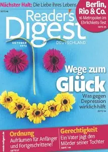 Readers Digest Deutschland Magazin Oktober No 10 2013