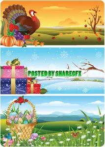Stock Vector - Celebration Banner