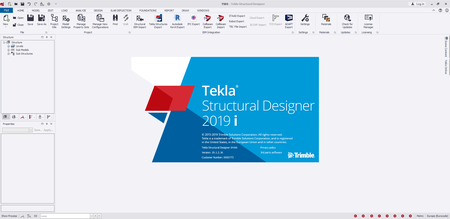 Tekla Structural Designer 2019i SP2 version 19.1.2.16
