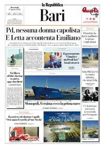 la Repubblica Bari - 17 Agosto 2022