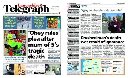 Lancashire Telegraph (Burnley, Pendle, Rossendale) – January 14, 2021