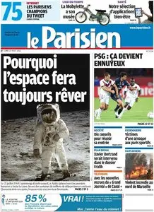 Le Parisien + Cahier Paris du Lundi 27 Aout 2012