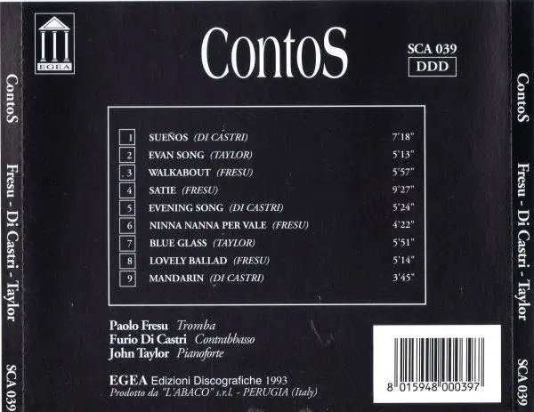 Paolo Fresu - Contos (1993) {Egea}