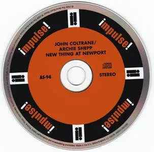John Coltrane & Archie Shepp - New Thing At Newport (1965) {Impulse!-Verve Originals 0602517920392 rel 2009}