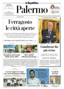 la Repubblica Palermo - 15 Agosto 2019