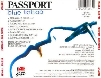 Passport - Blue Tattoo (1981)