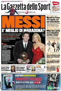 La Gazzetta dello Sport (10-01-12)
