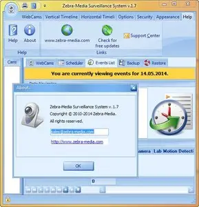 Zebra-Media Surveillance System 1.7