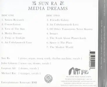 Sun Ra - Media Dreams, Complete Concert Milan 1978 (2008) {2CD Set ART YARD CD 002}