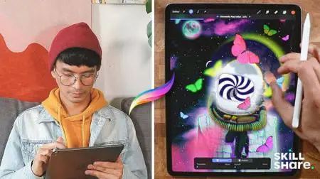 Create a Surreal Trippy Digital Collage in Procreate