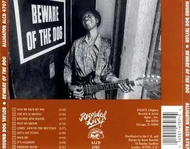 Hound Dog Taylor & The HouseRockers - Beware Of The Dog (1976) Reissue 1991