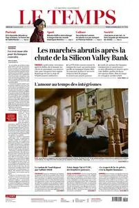 Le Temps - 14 Mars 2023