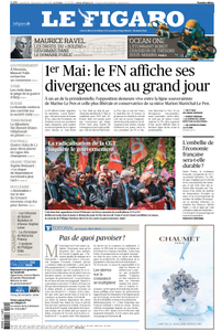 Le Figaro du Samedi 30 Avril 2016