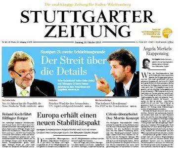 Stuttgarter Zeitung vom 30 und 31 Oktober 2010
