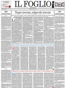 Il Foglio - 25.01.2016