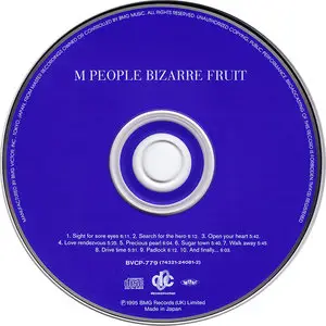 M People - Bizarre Fruite (1994) Japanese Press 1995