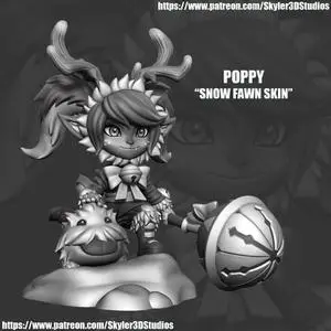 Poppy Snow Fawn