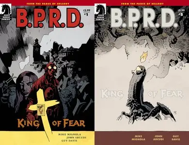 B.P.R.D. - King of Fear #1-5 (2010) Complete