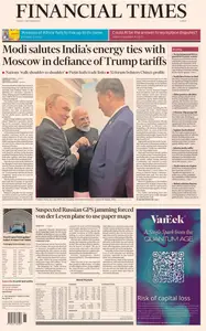 Financial Times Europe - 2 September 2025