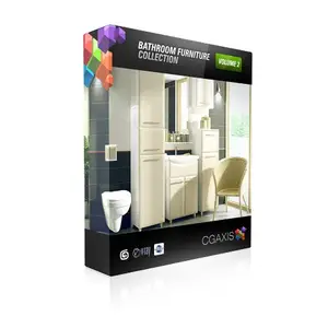 CGAxis collection volume 2 bathroom furniture