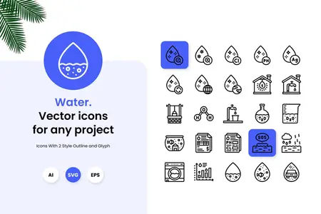 EE - Water Icons AQUF3RT