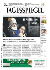 Der Tagesspiegel - 23 Januar 2025