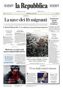 la Repubblica - 15 Ottobre 2024