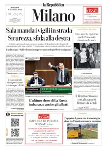 la Repubblica Milano - 4 Dicembre 2024