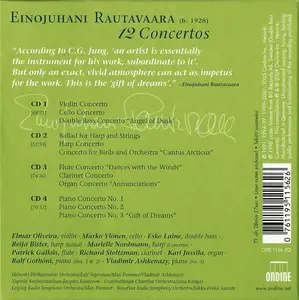 VA - Einojuhani Rautavaara: 12 concertos (2009)