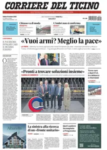 Corriere del Ticino - 18 Ottobre 2025