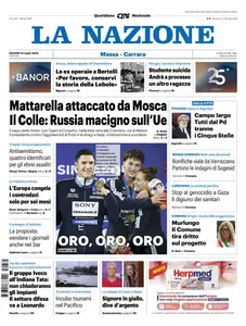 La Nazione Massa Carrara - 31 Luglio 2025