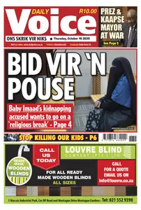 Daily Voice - 16 October 2025