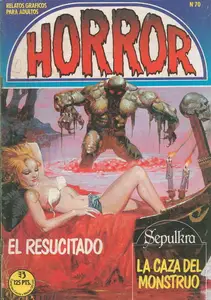 Horror #70 (de 118) El Resucitado / La Caza del Mónstruo