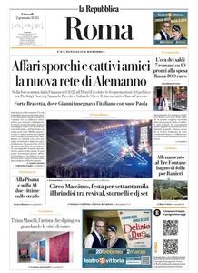 la Repubblica Roma - 2 Gennaio 2025