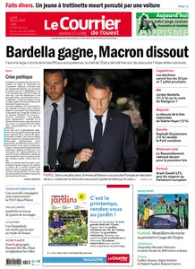 Le Courrier de l'Ouest Angers - 10 Juin 2024
