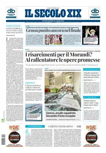 Il Secolo XIX Levante - 27 Ottobre 2025