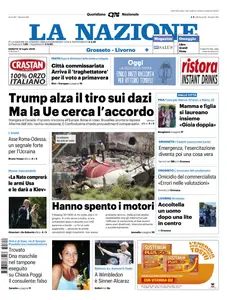 La Nazione Grosseto Livorno - 12 Luglio 2025