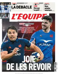 L’equipe du Vendredi 31 Janvier 2025