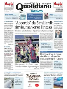 Quotidiano di Puglia Taranto - 17 Ottobre 2024