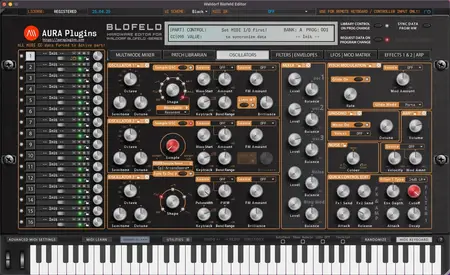 Aura Plugins Waldorf Blofeld Editor v25.4.26