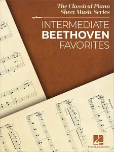 Intermediate Beethoven Favorites: Classical Piano Sheet Music Series