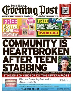 South Wales Evening Post - 12 April 2025
