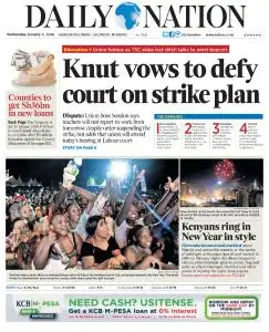 Daily Nation (Kenya) - January 2, 2019
