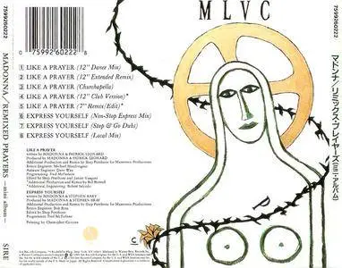 Madonna - Remixed Prayers (Mini Album) (1989) {Sire Japan}