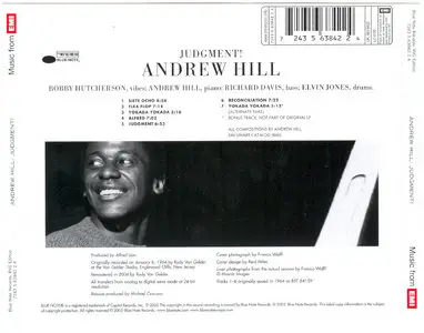 Andrew Hill - Judgment! (1964) {RVG Edition 2005}