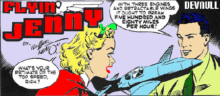 Devnull Classic Comics: <b>Flyin' Jenny</b>