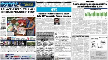 Philippine Daily Inquirer – October 06, 2018