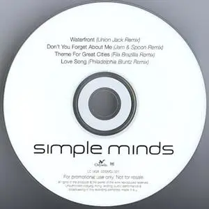 Simple Minds - Remixes [Promo CD-Single] (1998)